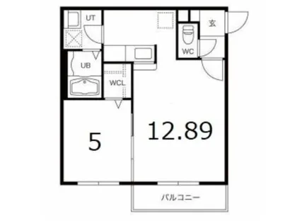 北海道札幌市手稲区曙二条2丁目【マンション】の間取り