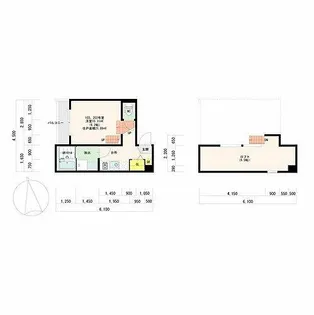 stage笹島【203号室】の間取り