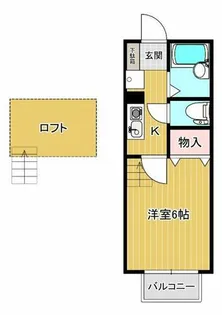 エルピソⅡ【2階】の間取り