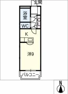 リリエンベルグ【1階】の間取り