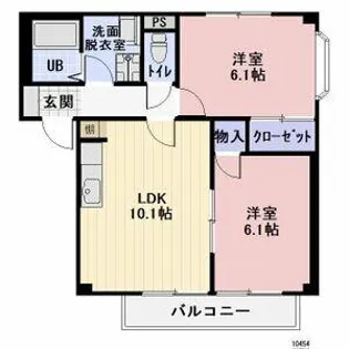 Pasca【1階】の間取り