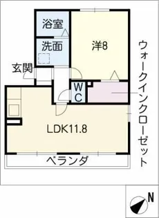 エクレール新栄 B棟【3階】の間取り