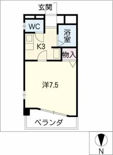 サクラハイツ【2階】の間取り