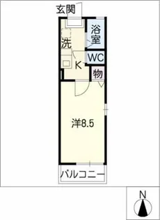 St.AKANAT N【2階】の間取り