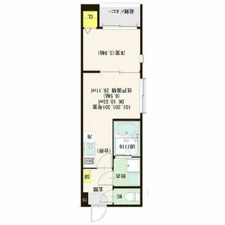 VILLA ASUKA【1階】の間取り