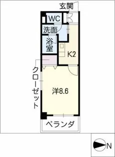 ステージア日進【2階】の間取り