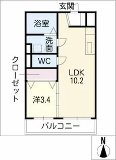 エムパティオ【2階】の間取り