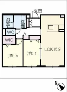 プレミオ【1階】の間取り