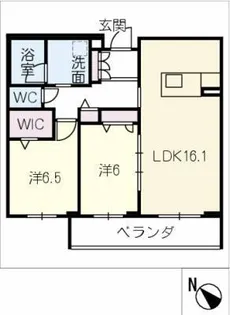 プレミオ【2階】の間取り