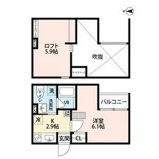 セレブラシオン【1階】の間取り