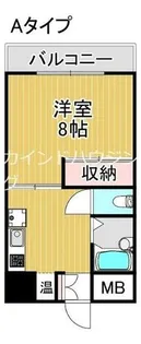 ラ・メールKY【2階】の間取り