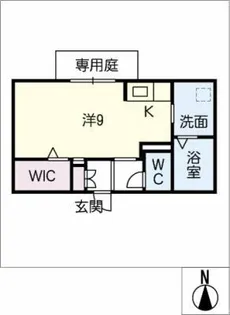 クオリスタ栄【1階】の間取り