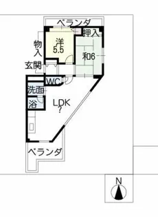 BIRTH30【6階】の間取り