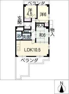 BIRTH30【5階】の間取り