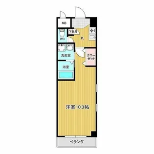 本州守山ビル【1階】の間取り