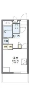 レオパレスソフィア【302号室】の間取り