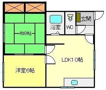 カーサフレーシア【2階】の間取り