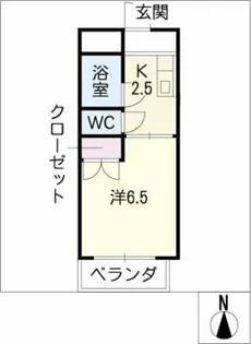 福善ビル【5階】の間取り