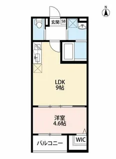 CRASTINE北巽【3階】の間取り