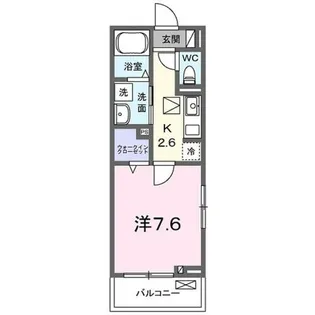 アリエッタ【1階】の間取り