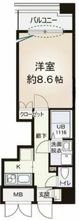 エアリーアベニュー【5階】の間取り