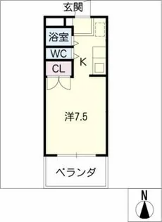OAK・1【1階】の間取り