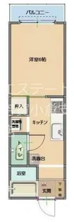 第二廣木興産ビル【508号室】の間取り
