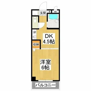 アーバンドゥ金剛【3階】の間取り