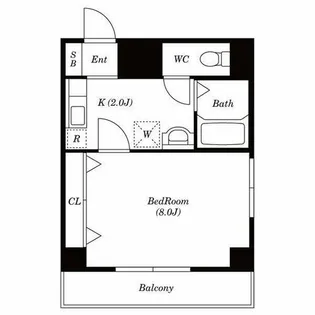 IZUMIⅢ【5階】の間取り