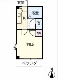 マイネハヤト【2階】の間取り