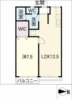 レピュート折戸【2階】の間取り