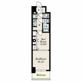 S-RESIDENCE六番町【7階】の間取り