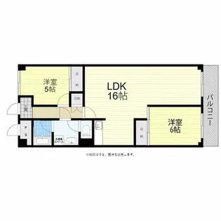 シロハイヌ今米【2階】の間取り