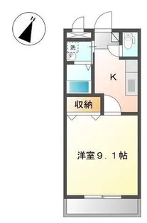 Girasole(ジラソーレ)【2階】の間取り