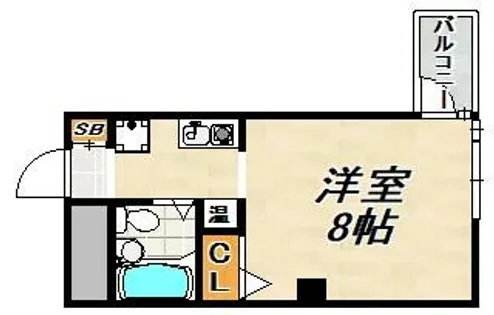 ヒルバレー妙法寺駅前【3階】の間取り