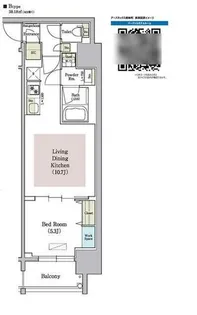 アーバネックス南新町【14階】の間取り