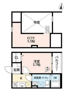 Casablancabijiou【2階】の間取り
