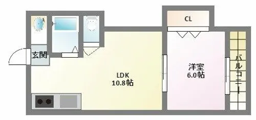 光永住【1階】の間取り