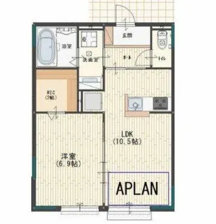 アルシオネ南条【2階】の間取り