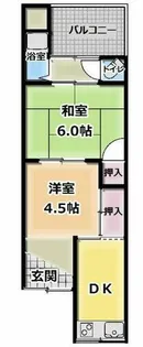大阪府守口市大日町4丁目【タウンハウス】の間取り