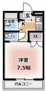 ラフォーレ澤田【2階】の間取り