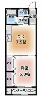 大阪府守口市藤田町1丁目【マンション】の間取り