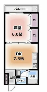 大阪府守口市藤田町1丁目【マンション】の間取り