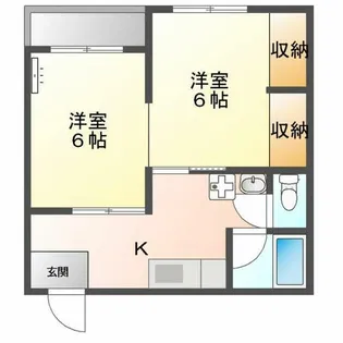 D.D.BLD【3階】の間取り