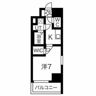 エスリード金山エクセア【0606号室】の間取り