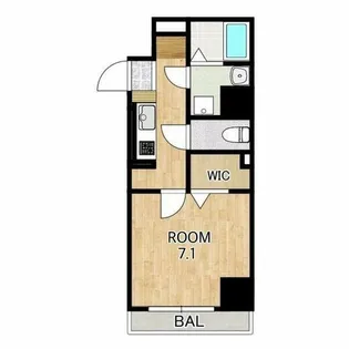 マリーベル栄【4階】の間取り