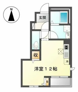 キャットテール【1階】の間取り