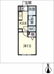 St.Regace【1階】の間取り