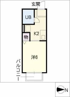 エル高峯【1階】の間取り