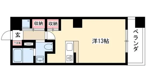 グレンパーク中島【6階】の間取り